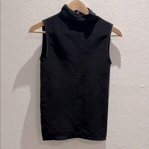 Babaton by Aritzia Black Sleeveless Ribbed Top